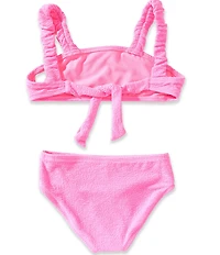 GB Little Girls Scrunch Bungee Strap 2-Piece Swimsuit