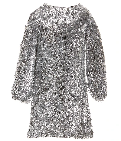 GB Little Girls Sequin Shift Dress