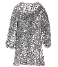 GB Little Girls Sequin Shift Dress