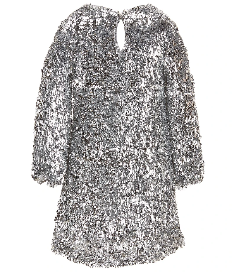 GB Little Girls Sequin Shift Dress
