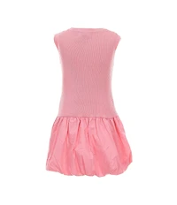GB Little Girls Sleeveless Bubble Dress