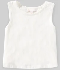 GB Little Girls Sleeveless Tie Tank Top