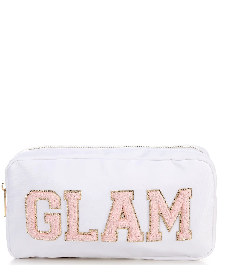 GB Glam Varsity Letters Medium Nylon Bag