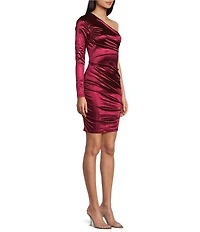 GB Long Sleeve Hot Stone Mini Dress
