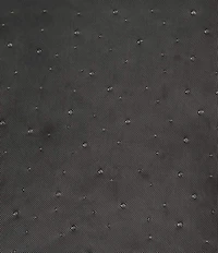 GB Mesh Bedazzled Turtleneck Top