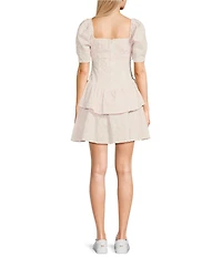 GB Mini Embroidered Floral Dress