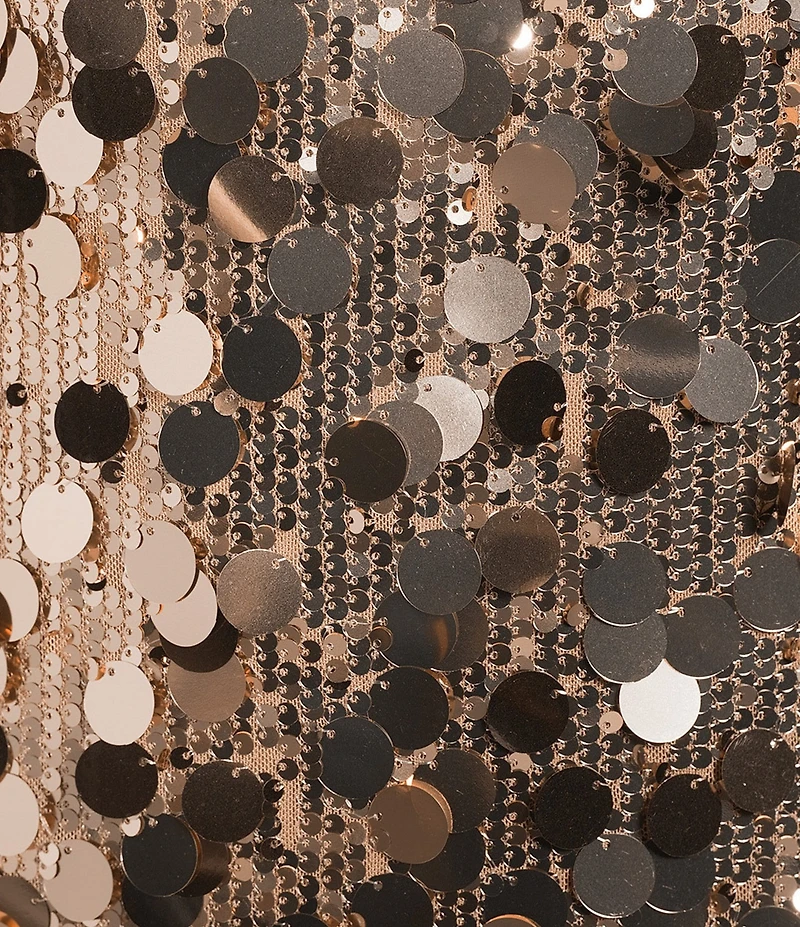 GB Mixed Sequin Mini Dress