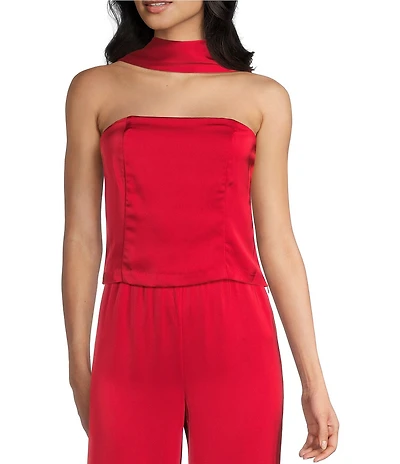 GB Neck Scarf Tube Top