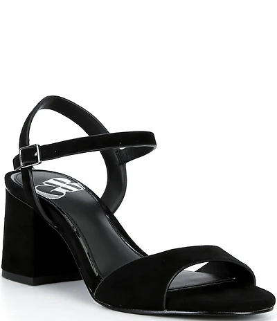 GB New-Comer Suede Ankle Strap Sandals
