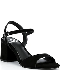 GB New-Comer Suede Ankle Strap Sandals