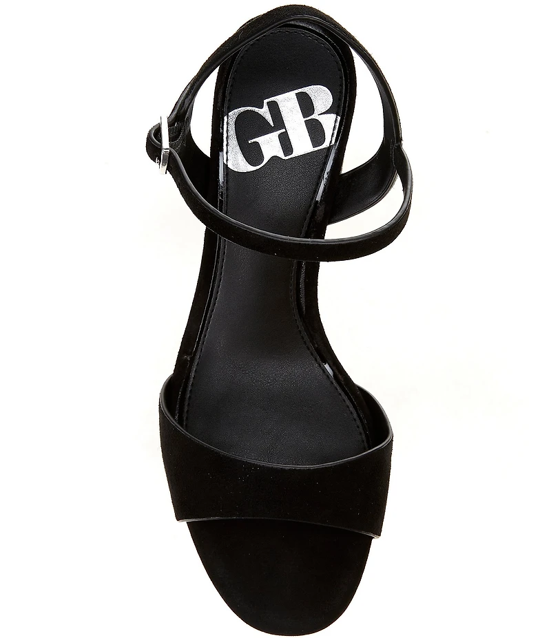 GB New-Comer Suede Ankle Strap Sandals