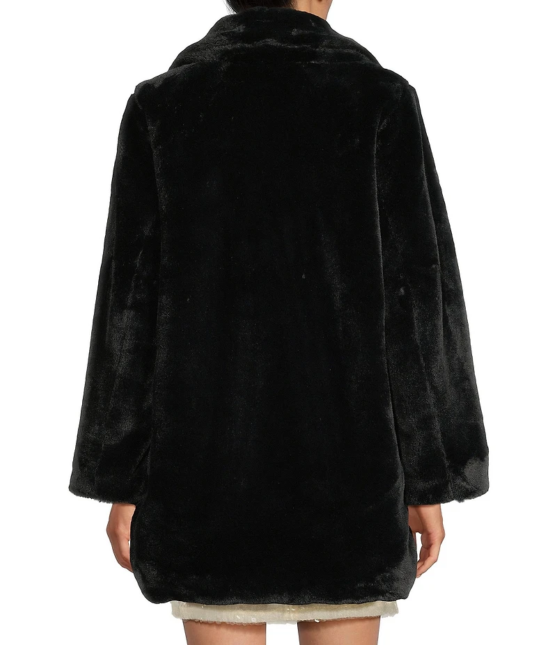 GB Oversized Faux Fur Coat