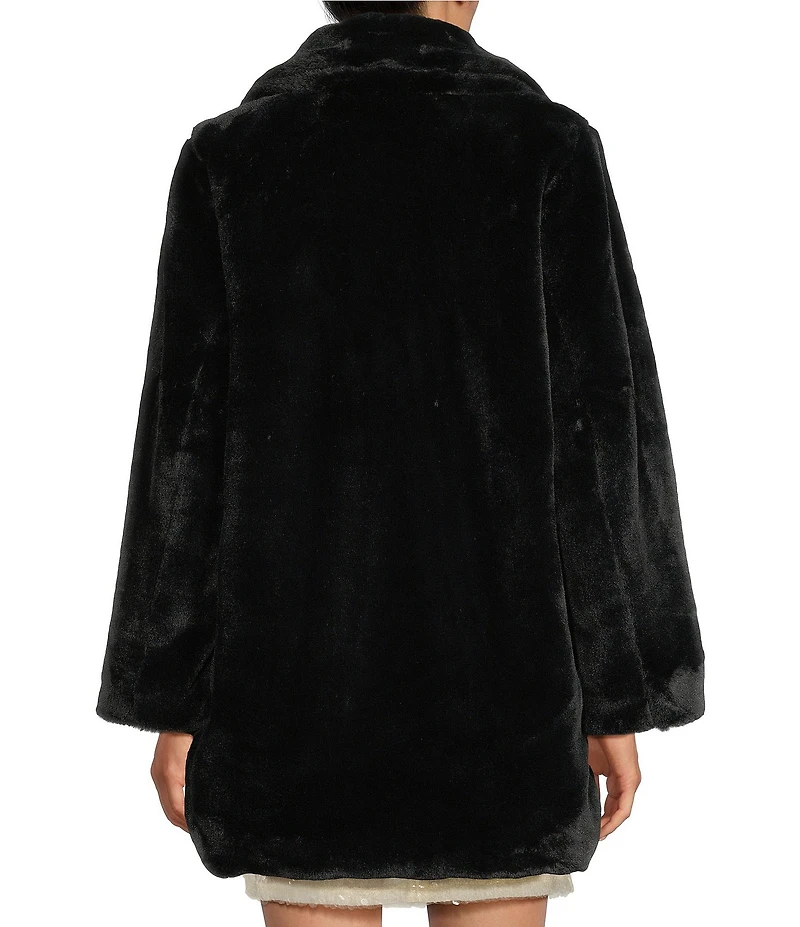 GB Oversized Faux Fur Coat