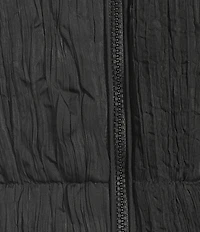 GB Pleated Collared Puffer Jacket