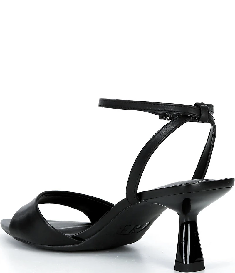 GB Pop-Off Leather Pointed Toe Stiletto Dress Sandals