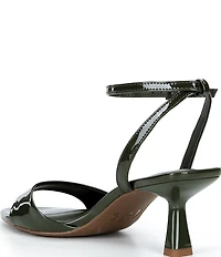GB Pop-Off Patent Pointed Toe Stiletto Dress Sandals