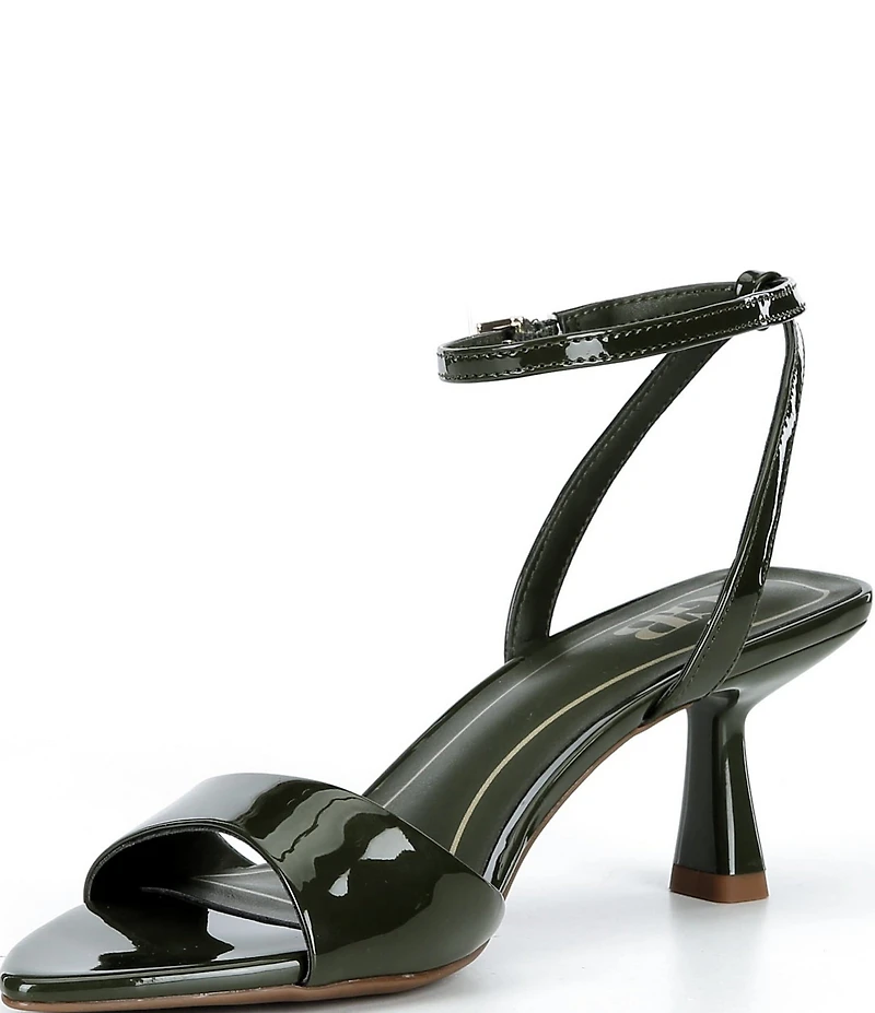 GB Pop-Off Patent Pointed Toe Stiletto Dress Sandals