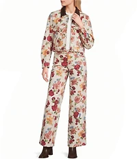 GB Printed Denim Coordinating Jacket