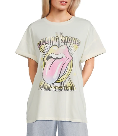 GB Rainbow Rolling Stones Graphic T-Shirt