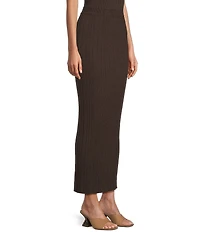 GB Ribbed Pull On Coordinating Maxi Skirt