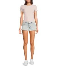 GB Roll Cuff Denim Shorts