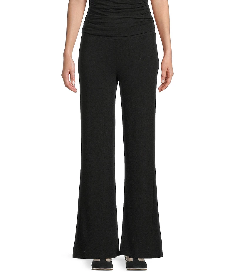 GB Ruched Foldover Knit Pants