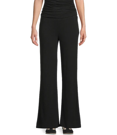 GB Ruched Foldover Knit Pants