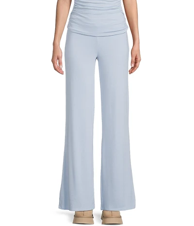 GB Ruched Foldover Knit Pants