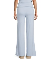 GB Ruched Foldover Knit Pants