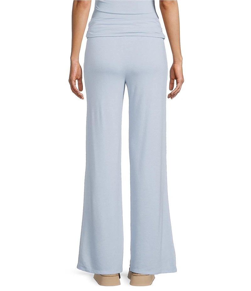 GB Ruched Foldover Knit Pants