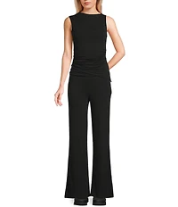 GB Ruched Side Asymmetrical Tank