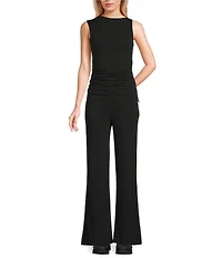 GB Ruched Side Asymmetrical Tank