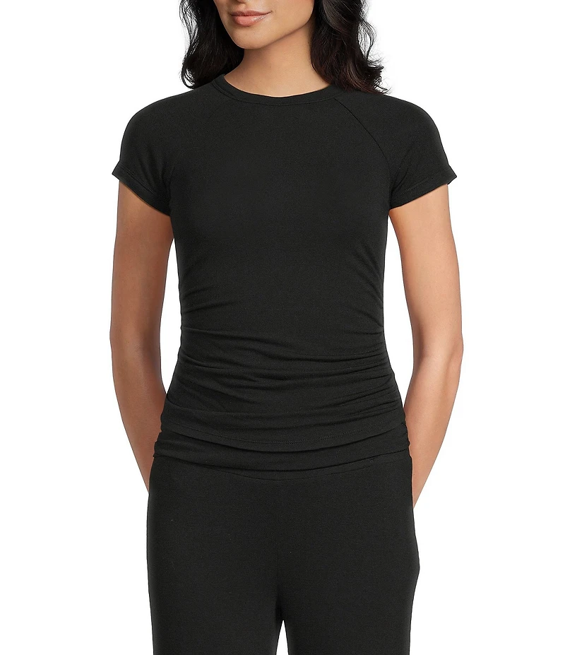 GB Ruched Side Cap Sleeve T-Shirt