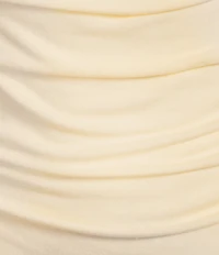 GB Ruched Side High Neck Mini Dress