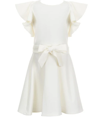 GB Big Girls Ruffle Sleeve Skater Dress