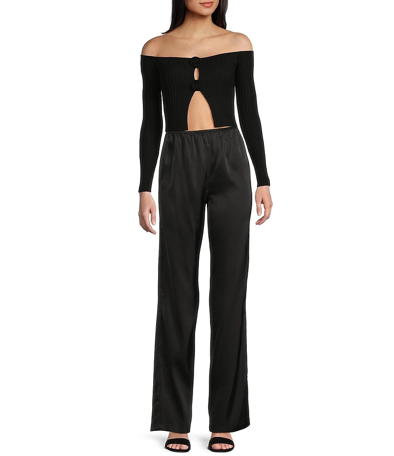 GB Satin Pull On Pants