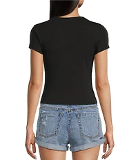 GB Short Sleeve Knit T-Shirt