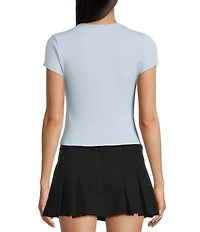GB Short Sleeve Knit T-Shirt