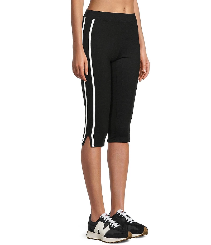 GB Side Stripe Capri Athletic Pants
