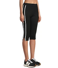 GB Side Stripe Capri Athletic Pants