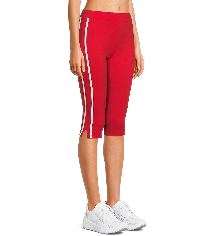 GB Side Stripe Capri Athletic Pants