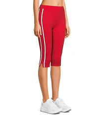GB Side Stripe Capri Athletic Pants