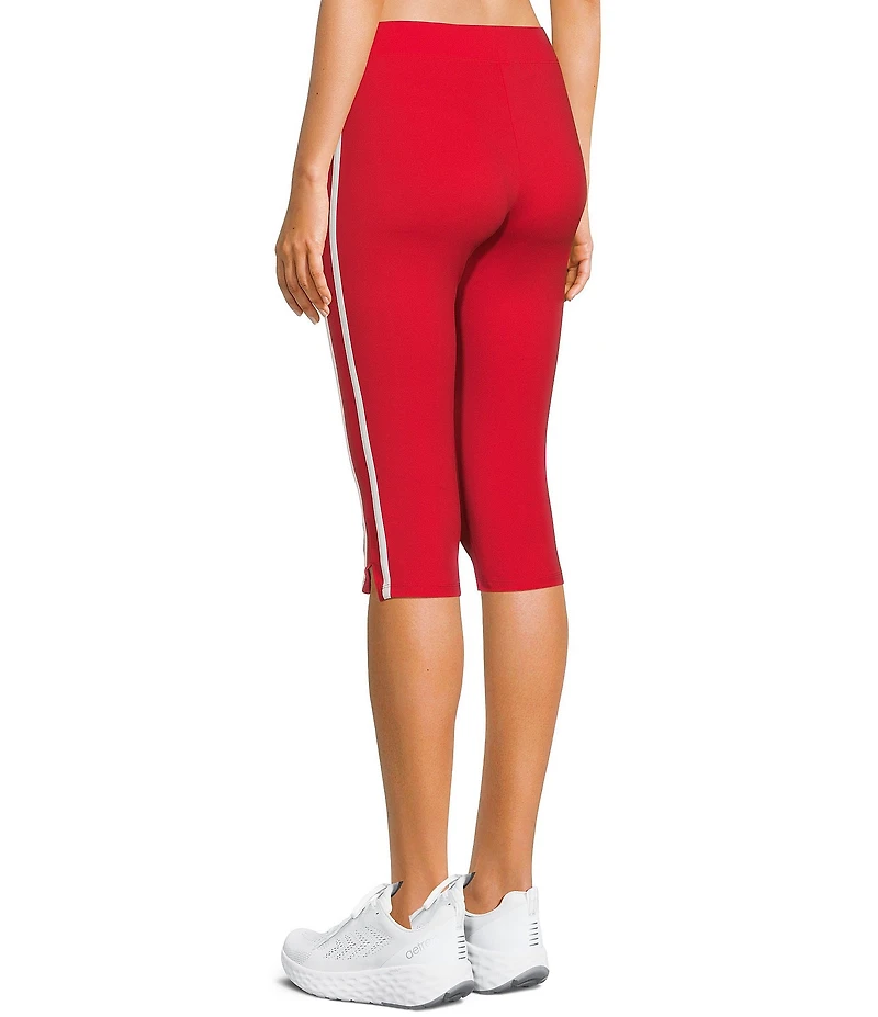GB Side Stripe Capri Athletic Pants