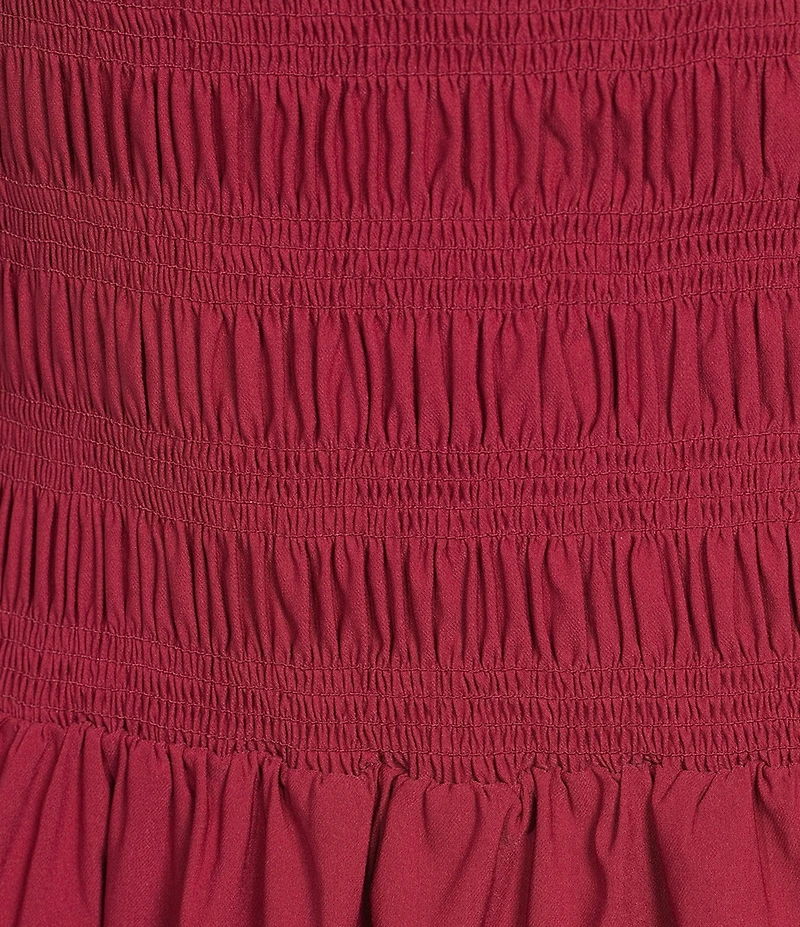 GB Smocked Drop Waist Dress