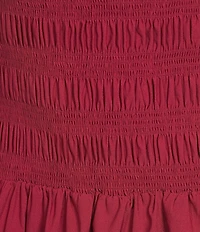 GB Smocked Drop Waist Dress