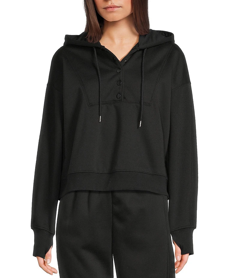 GB Snap Front Coordinating Pullover Hoodie