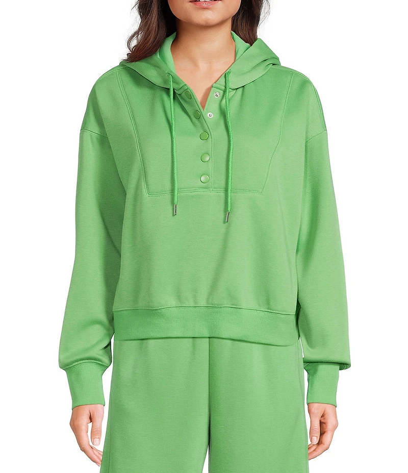 GB Snap Front Coordinating Pullover Hoodie