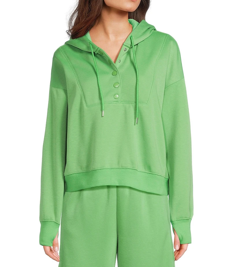 GB Snap Front Coordinating Pullover Hoodie