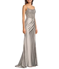 GB Social Beaded Corset Dress
