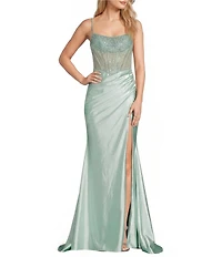 GB Social Beaded Corset Dress